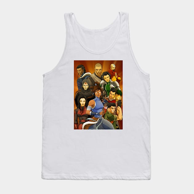 THE LEGEND OF KORRA.2 Tank Top by LeviCleemanArt